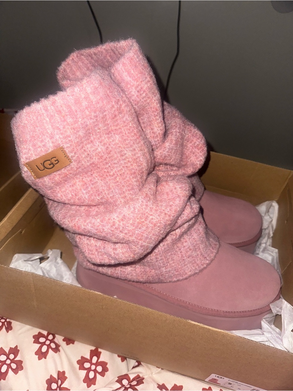 Ugg w classic mini dipper legwear